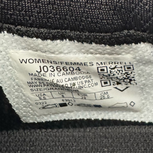 Merrell Women's Black/White Bravada 2 Performance Mid Hikers NIB Outdoor 8.5 - Picture 9 of 12